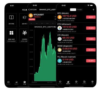 欧易交易界面展示